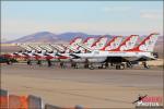 United States Air Force Thunderbirds - Nellis AFB Airshow 2011 [ DAY 1 ]