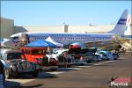 Car Show   &  Continental 737-924ER - Fleet Week 2012 - United Family Day 2012