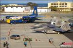 USN Blue Angels Fat Albert -   &  F-22A Raptor - Fleet Week 2012 - United Family Day 2012