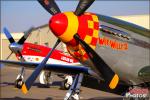 North American Strega Racer   &  P-51D Mustang - Planes of Fame Pre-Airshow Setup 2013 [ DAY 1 ]