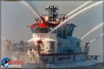 Port of Long Beach Fire Boat - Huntington Beach Airshow 2016: Day 2 [ DAY 2 ]