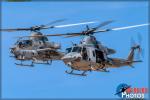 Bell UH-1N Venom   &  AH-1Z Viper - MCAS Yuma Airshow 2017