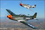 North American P-51D Mustangs - Air to Air Photo Shoot - January 6, 2007