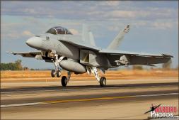 An F/A-18F Super Hornet from VFA-122 'Flying Eagles' comes in for a landing at NAF El Centro, California. - Photo by Britt Dietz An F/A-18F Super Hornet from VFA-122 'Flying Eagles' comes in for a landing at NAF El Centro, California. - Photo by Britt Dietz