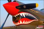 Curtiss P-40E Warhawk - Planes of Fame Airshow 2012: Day 2 [ DAY 2 ]