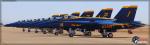 Panorama Photo: USN Blue Angels - NAF El Centro Airshow 2014