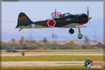 Mitsubishi A6M2 Zero - Planes of Fame Airshow 2014 [ DAY 1 ]