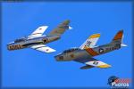 North American F-86F Sabre   &  MiG-15 - Planes of Fame Airshow 2014 [ DAY 1 ]