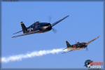 Grumman F6F-5N Hellcat   &  A6M2 Zero - Planes of Fame Airshow 2014 [ DAY 1 ]