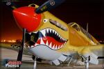 Curtiss P-40N Warhawk - Planes of Fame Airshow 2014 [ DAY 1 ]