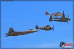 United States Air Force Heritage Flight - Planes of Fame Airshow 2014 [ DAY 1 ]