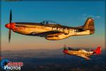 North American P-51D Mustangs   