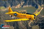 North American T-6G Texan - Air to Air Photo Shoot - February 22, 2016